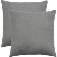 Декоративная подушка Matex Velours 57-178 (светло-серый, 2шт)