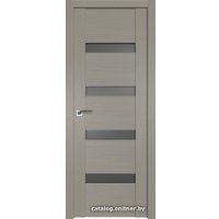 Межкомнатная дверь ProfilDoors 2.81XN R 60x200 (стоун, стекло графит)