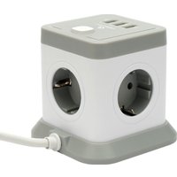 Сетевой фильтр Cablexpert TWR-4-U3-W-3