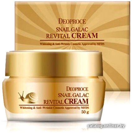 Deoproce Крем для лица Deoproce Snail Galac Revital Cream 50 мл