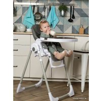 Высокий стульчик Baby Prestige Junior Lux+ (berge) с развивающей дугой Веселый краб