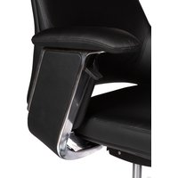 Офисное кресло Norden York CH-336A (черная кожа)
