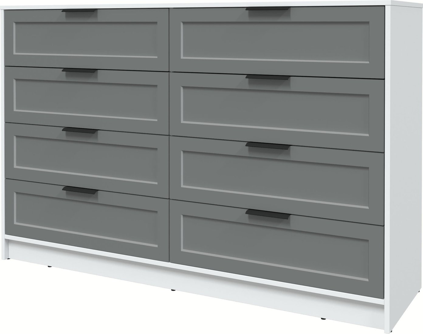 

Комод Интерлиния Концепт Тренд КТ-К157 (белый платинум/серый)