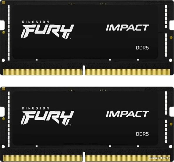 Kingston FURY Impact 2x16 ГБ DDR5 5600МГц KF556S40IBK2-32