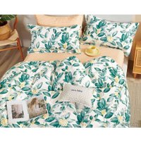 Семейный комплект постельного белья Cleo Сатин Семейный SK-41/0074