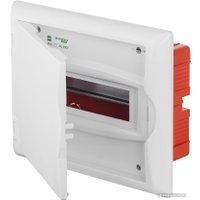 Бокс пластиковый Elektro-Plast Eco Box 1x8M, N/PE 2x 2x16+5x10mm2, белая пласт. дверь, белый RAL9003, 240x300x102mm, IP40