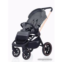 Универсальная коляска Rant MOWbaby Zoom PU (2 в 1, gold grey)