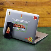 Набор наклеек Paladone The Legend of Zelda 8 Bit Gadget Decals