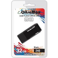 USB Flash OltraMax 240 32GB (черный) [OM-32GB-240-Black]