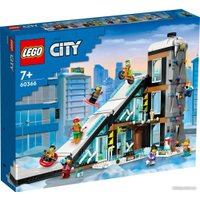 Конструктор LEGO City Горнолыжный и альпинистский центр 60366