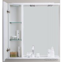  BelBagno Шкаф с зеркалом Marino-SPC-600/750-1A-BL-P-R (bianco lucido)