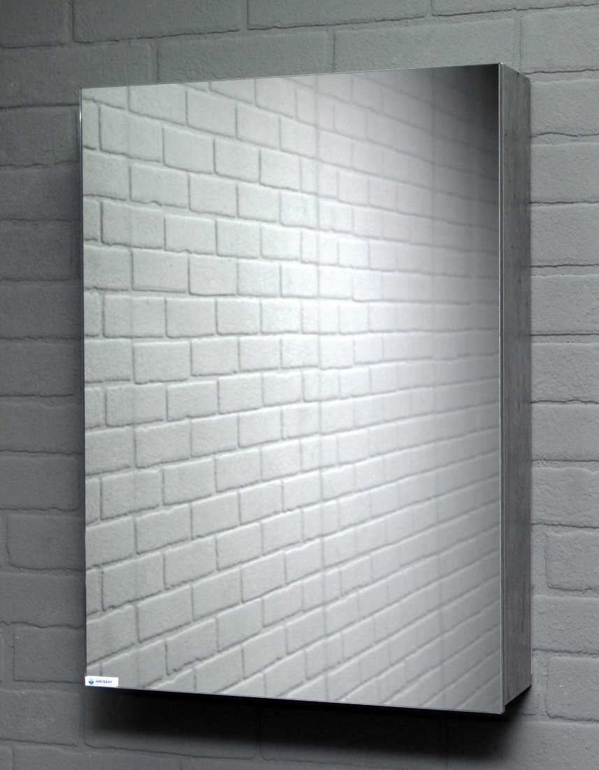 

Айсберг Шкаф с зеркалом для ванной Мечта 50 (бетон)