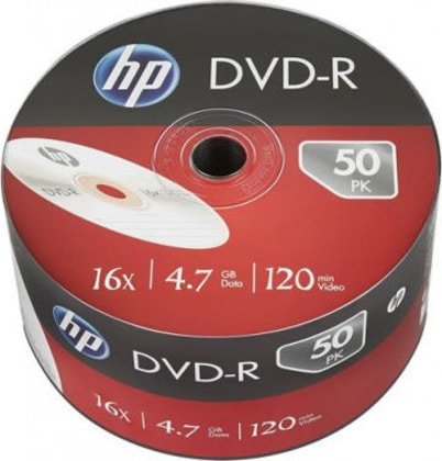 

DVD-R диск HP 4.7Gb 16x 69303 (50 шт.)