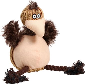 Игрушка для собак Sima-Land Воробей 7112298