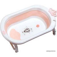 Ванночка для купания Pituso FG139 (персиковый/белый)
