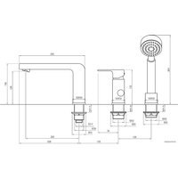 Смеситель Deante Azalia BDA 013M