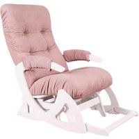 Кресло-глайдер Glider Балтик (темно-розовый/молочный дуб)