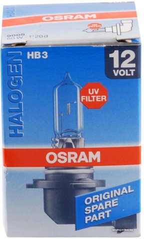 Галогенная лампа Osram HB3 Original Line 1шт [9005]