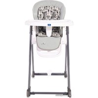 Высокий стульчик Lorelli Party 2021 (cool grey leather)