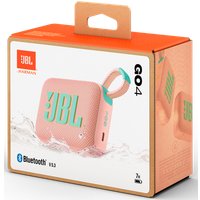 Беспроводная колонка JBL Go 4 (розовый)