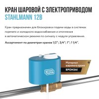 Электрический вентиль Stahlmann 1F 12В 2282754