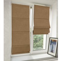 Римская штора Delfa Мини Diamond СШД-01М 554/200 (43x160, бежевый)