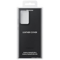 Чехол для телефона Samsung Leather Cover для Galaxy Note 20 Ultra (черный)