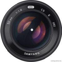 Объектив Samyang 50mm F1.2 AS UMC CS для Sony E