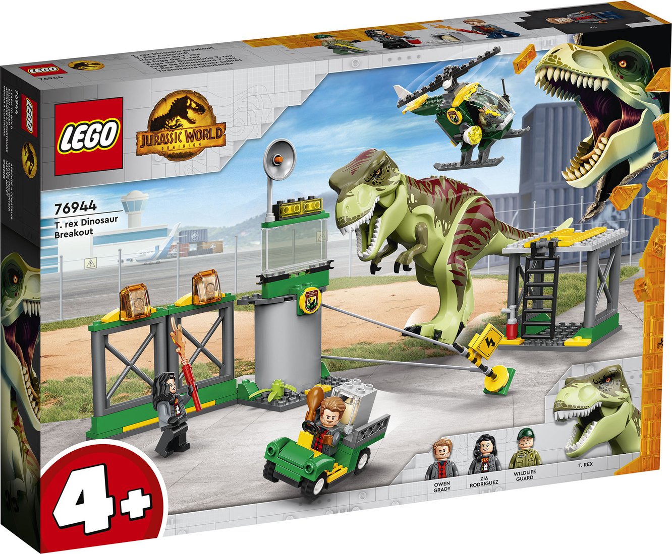 

Конструктор LEGO Jurassic World 76944 Побег тираннозавра