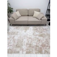 Ковер для жилой комнаты Radjab Carpet Лайла Прямоугольник TZ16F (2x4, Light Beige)