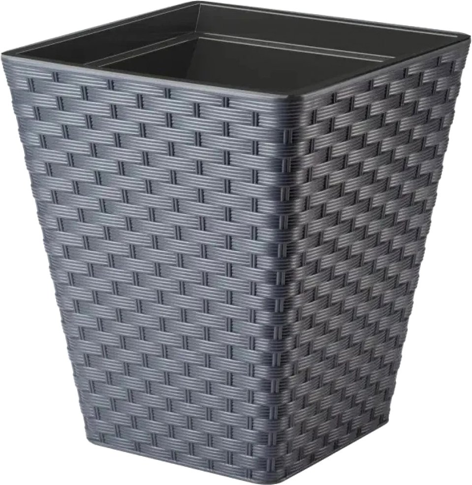 

Кашпо Form-Plastic Rattana FP-3880-014 (антрацитовый)