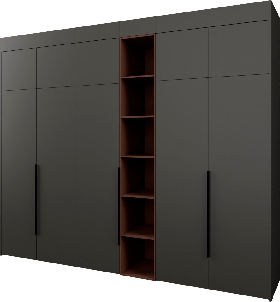 

Шкаф распашной Рэйгрупп Рэй S257-В14-1-WKL В14-1 (дуб веллингтон/кобальт/античная латунь)