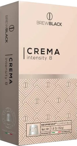 Кофе в капсулах BrewBlack Crema 10 шт