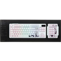 Клавиатура Dark Project KD87A+Numpad (G3ms Moonstone Switch, белый)