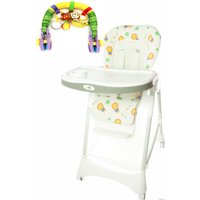 Высокий стульчик ForKiddy Podium Toys 0+ (два чехла +х/б вкладыш, лев)