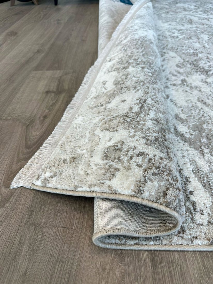

Ковер для жилой комнаты Radjab Carpet София MR 100 Прямоугольник 11716RK (2x4, Cream/Gold)