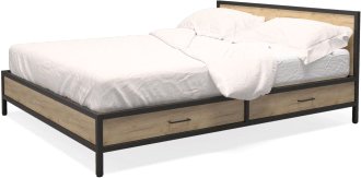 

Кровать Millwood Neo Loft КМ-3.6 Л (дуб золотой Craft/металл черный)
