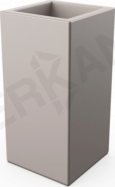 

Кашпо Berkano Cubric 40*80 DB (кофейный)