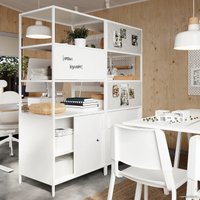 Книжный шкаф Ikea Троттен 694.296.45 (белый)