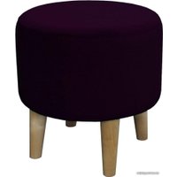 Пуфик Brioli Миньен (в40 фиолетовый)