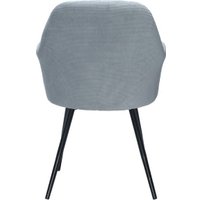 Стул с подлокотниками Mara Бискотти классик Black (серый)