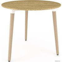 Кухонный стол LoftyHome Oak-80 VC4005A-N (натуральный)