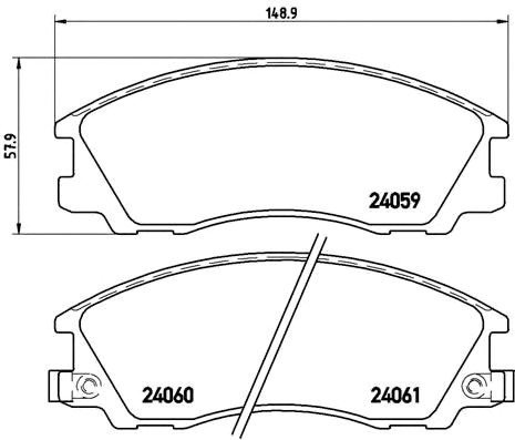

Brembo P30017