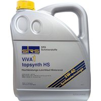 Моторное масло SRS Viva 1 topsynth HS 5W-40 4л