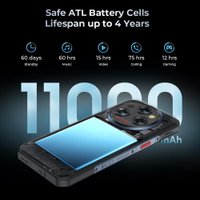 Телефон Oukitel WP35 8GB/256GB (коричневый)