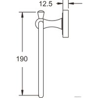 Держатель для полотенца Rose RG1006Q