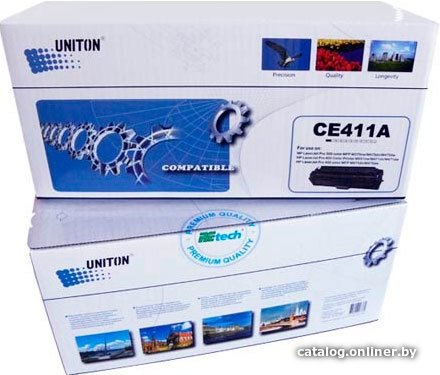 Картридж Uniton Premium CE411A (аналог HP CE411A)
