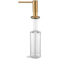 Дозатор для моющего средства Paulmark Decus D004-BG (брашированное золото)