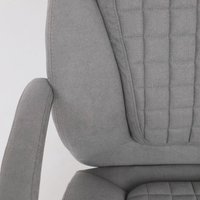 Офисное кресло AksHome Paradis (ткань, светло-серый)