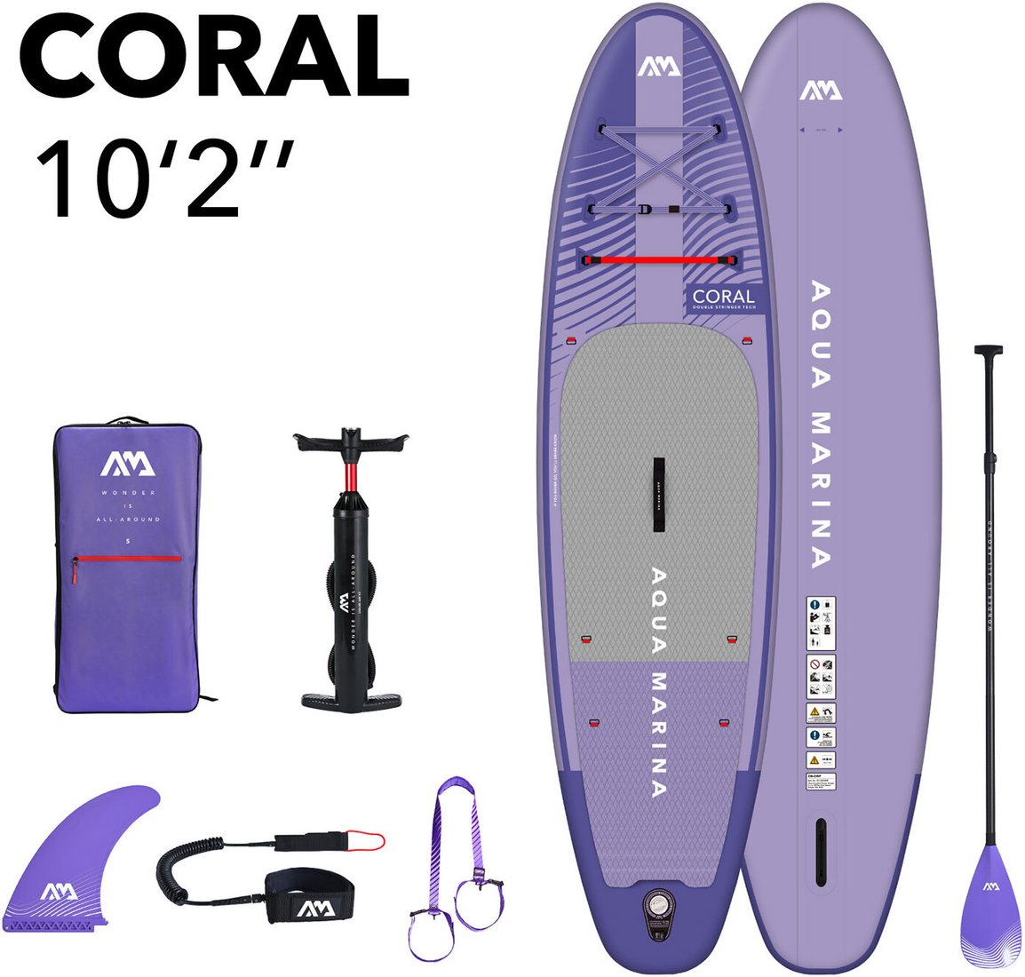 

Сапборд Aqua Marina Coral (Night Fade) 10'2"